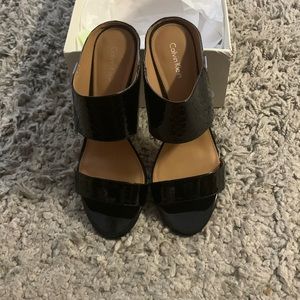 Calvin Klein “Shayna” Dress Sandals